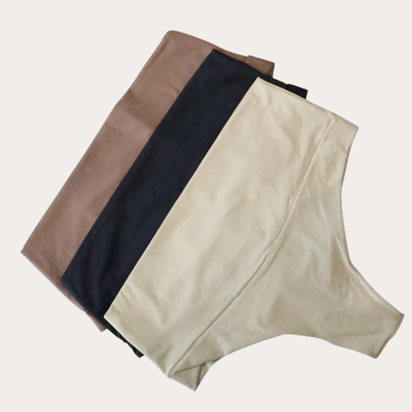 PEANUTBODY by Ximenas'k Brazilian Panties TANGA SET Tummy Control for Women - Womenswear Comfort Panty shaper short