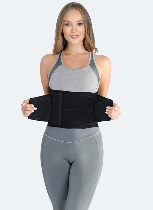 PEANUTBODY UNISEX Waist trainer adjustable compression and support Ref. 512