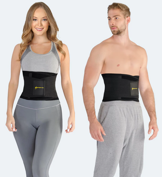 PEANUTBODY UNISEX Waist trainer adjustable compression and support Ref. 512