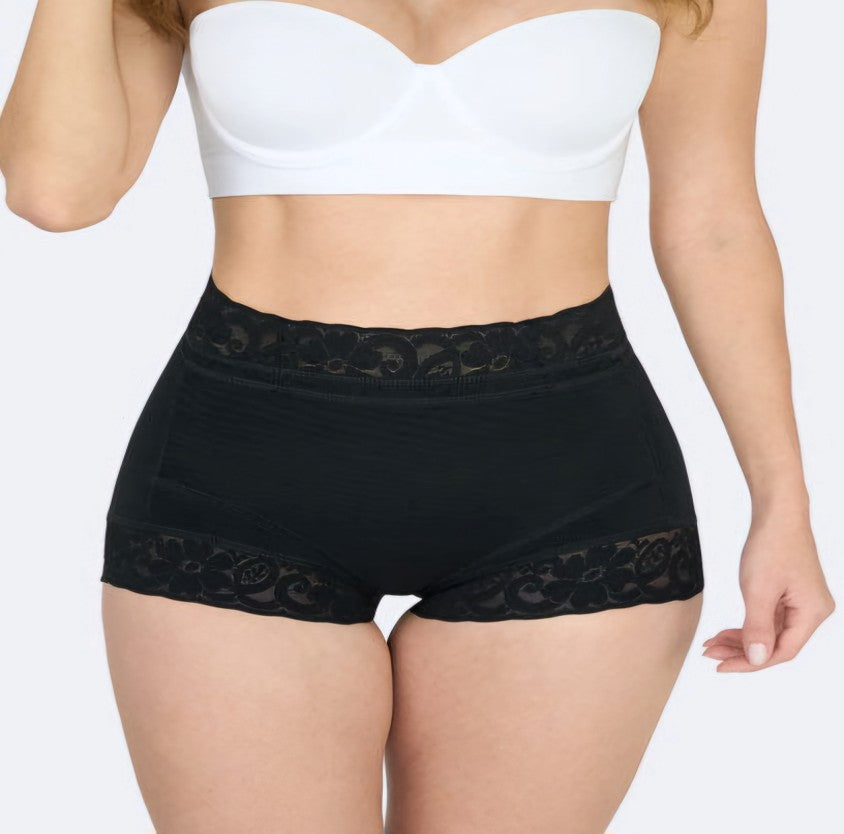 PEANUTBODY Short Panty Invisible Girdle Panty-Buttocks Lift Womenswear Ref. 16009-1