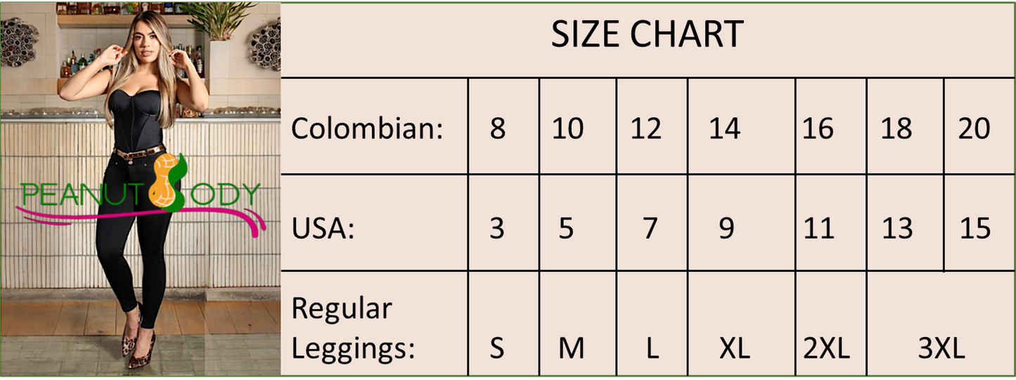 PEANUTBODY buttocks-Lifting Colombian Jeans Ref. 8106