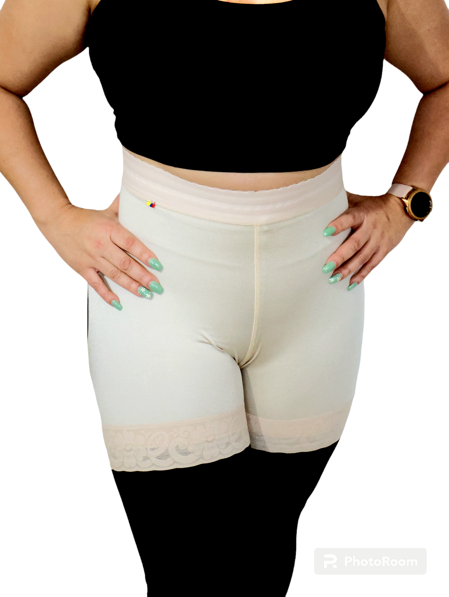 PEANUTBODY Short Tummy Control Buttocks splitter. Perfect for Post Op Buttocks Surgeries or Daily use Comfort Shapewear Womenswear Compression Ref. ZEUS