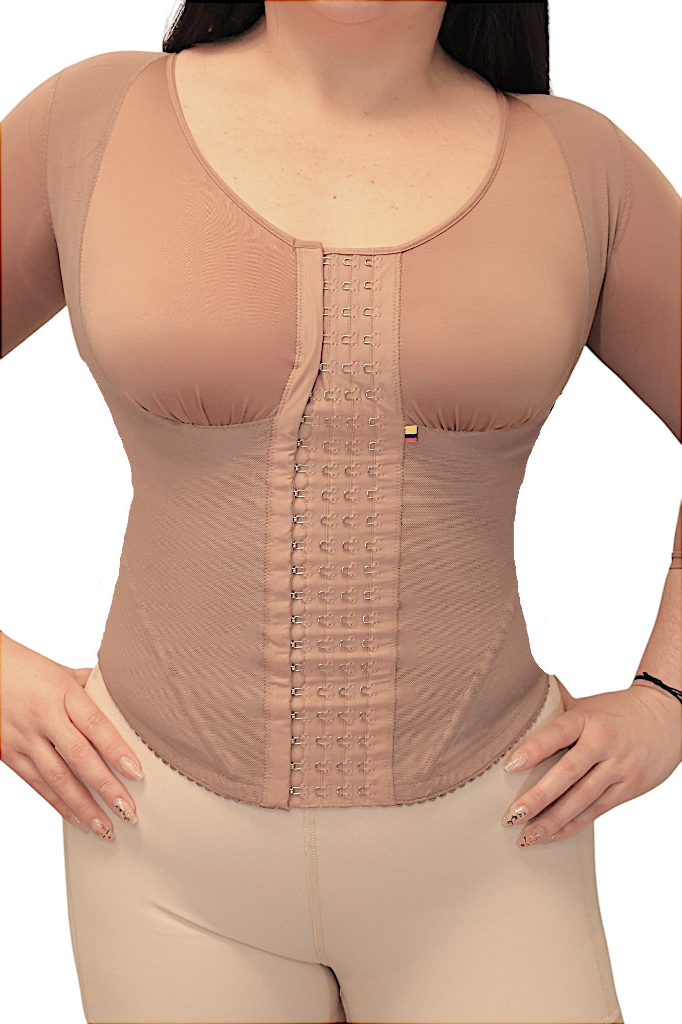 PEANUTBODY Vest 3 in 1 waist trainer, Bra and sleeves Shirt. Ref. GIA