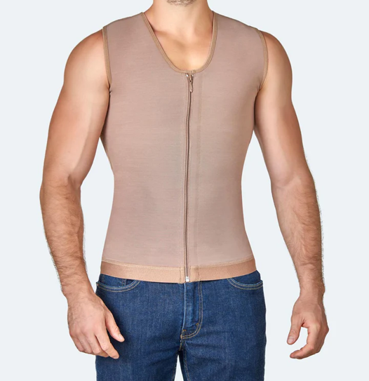 Colete Zipper Masculino / Chaleco Con Cierre para-Hombre