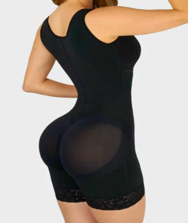 PEANUTBODY BBL Sutiã de corpo inteiro e ganchos femininos. REF. 11030B Perna Shaper Shapewear Cintura Cincher Compressão Feminina