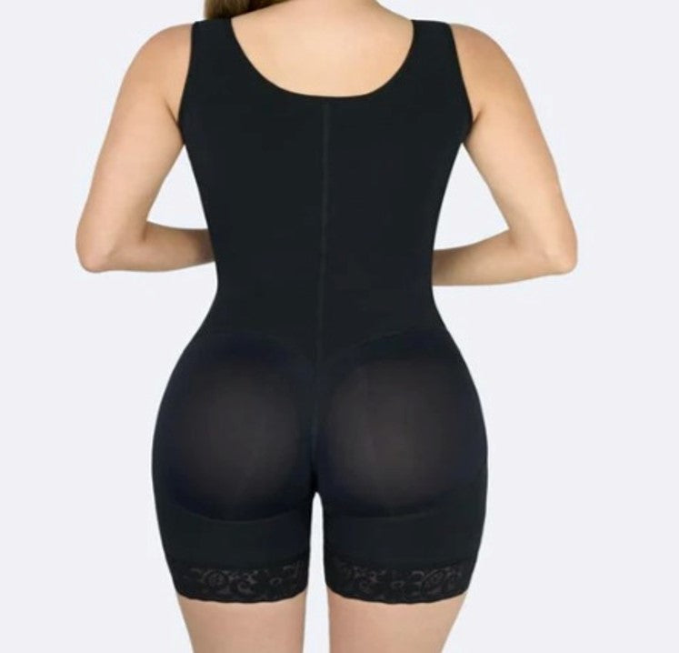 PEANUTBODY BBL Full Body Girdle Bra and Hooks Women. REF. 11030B Leg Shaper Shapewear Waist Cincher Compression Womenswear