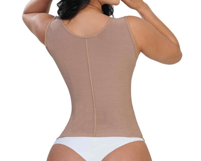 Vest Cincher Women 5 Metal bars, 3 Line hooks posture improve