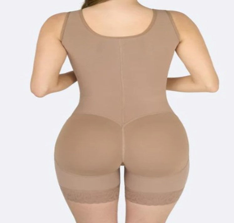 PEANUTBODY BBL Full Body Girdle Bra and Hooks Women. REF. 11030B Leg Shaper Shapewear Waist Cincher Compression Womenswear