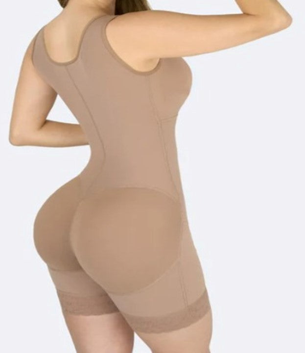 PEANUTBODY BBL Sutiã de corpo inteiro e ganchos femininos. REF. 11030B Perna Shaper Shapewear Cintura Cincher Compressão Feminina