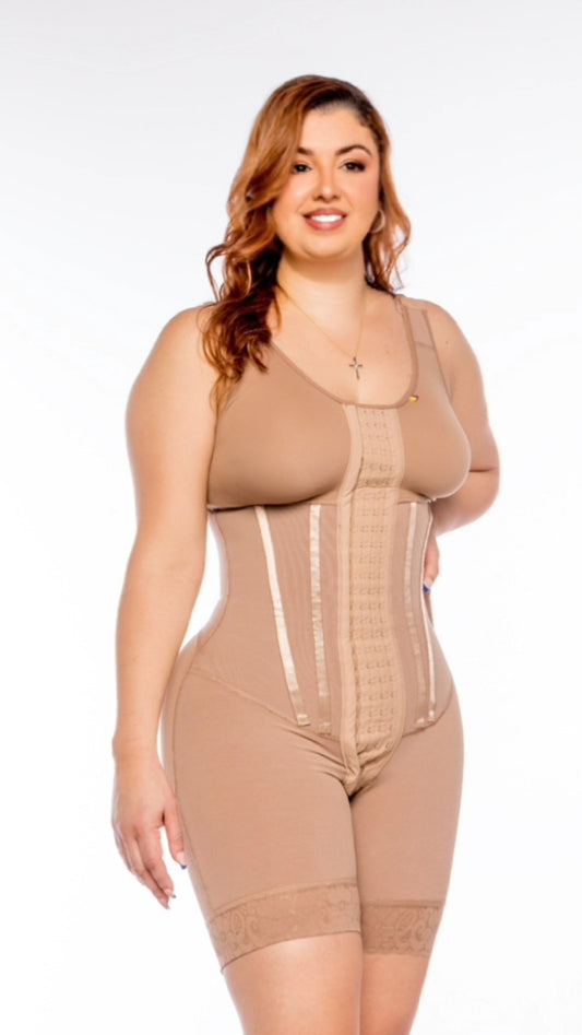 PEANUTBODY Reloj de Arena ROSE Shapewear for Women Buttocks Lift Bodysuit with metal bars Ref. ROSE