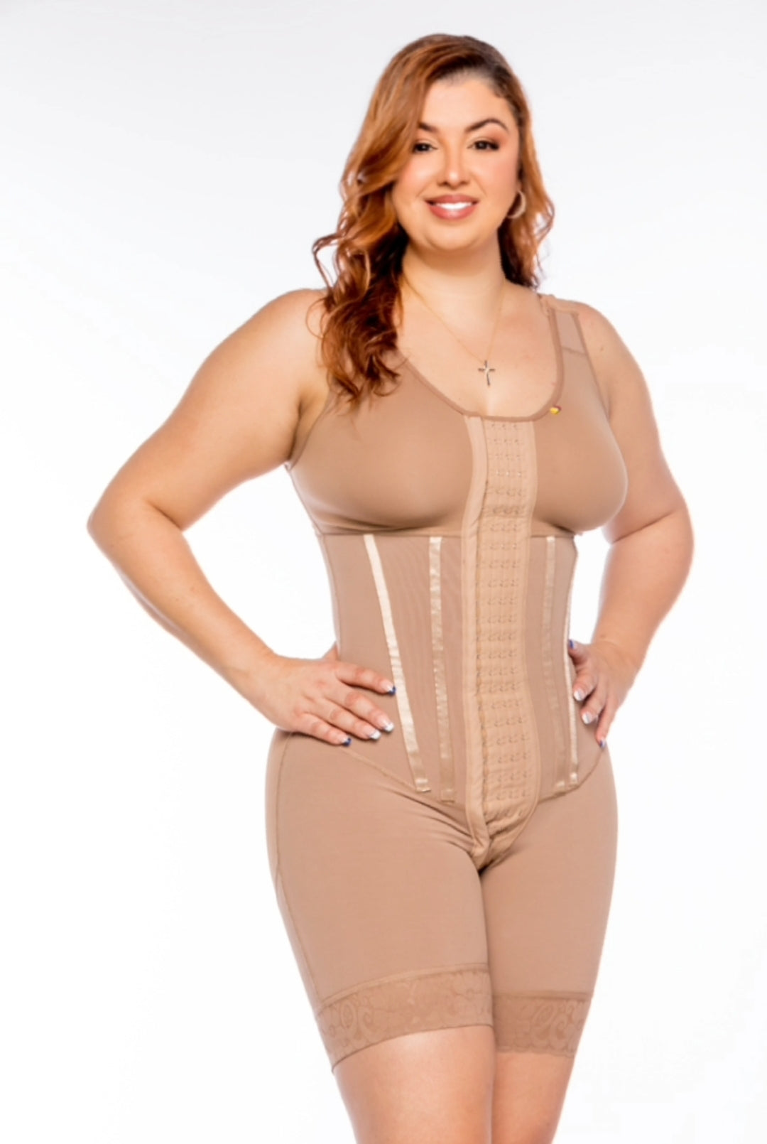 PEANUTBODY Reloj de Arena ROSE Shapewear for Women Buttocks Lift Bodysuit with metal bars Ref. ROSE