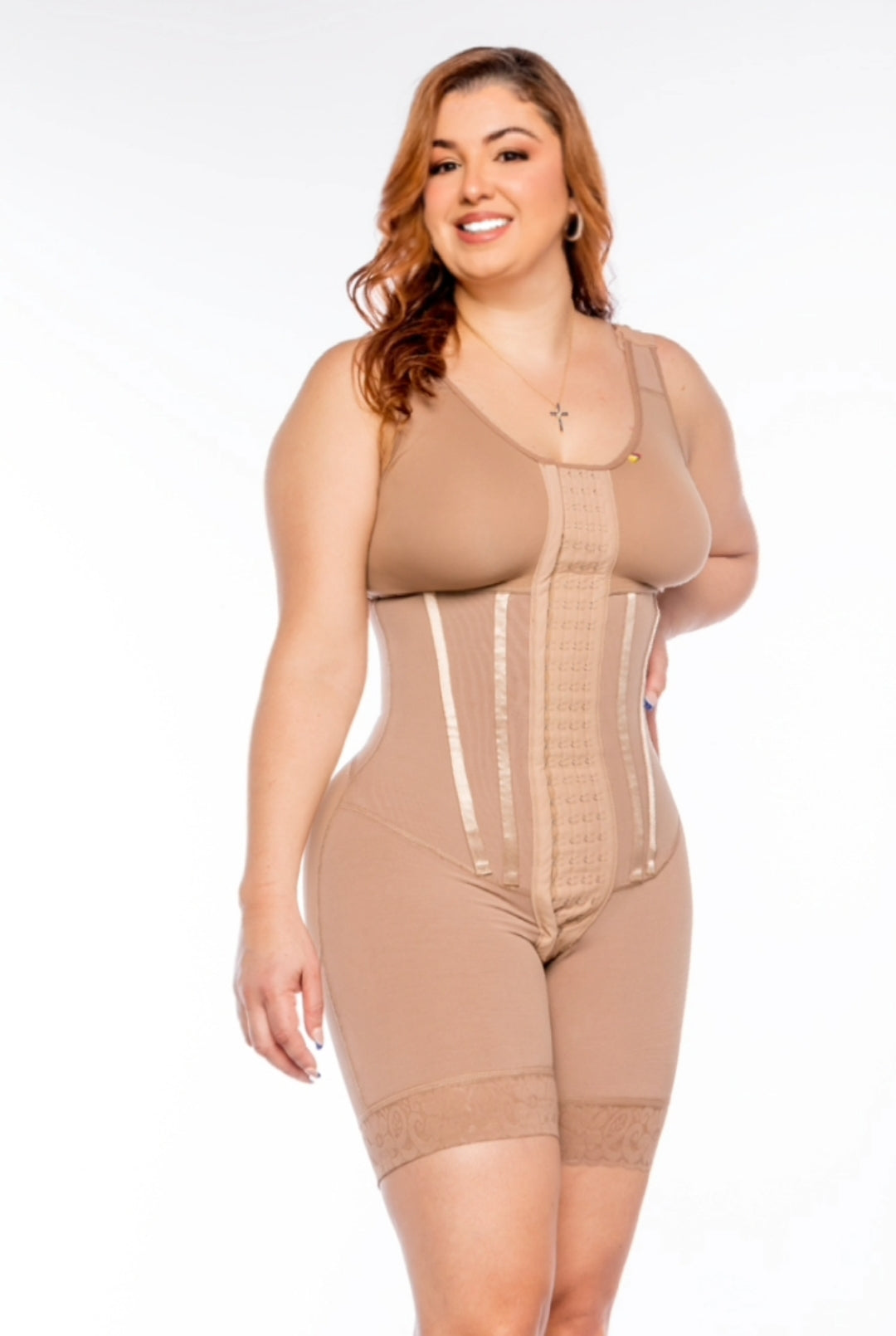 PEANUTBODY Reloj de Arena ROSE Shapewear for Women Buttocks Lift Bodysuit with metal bars Ref. ROSE