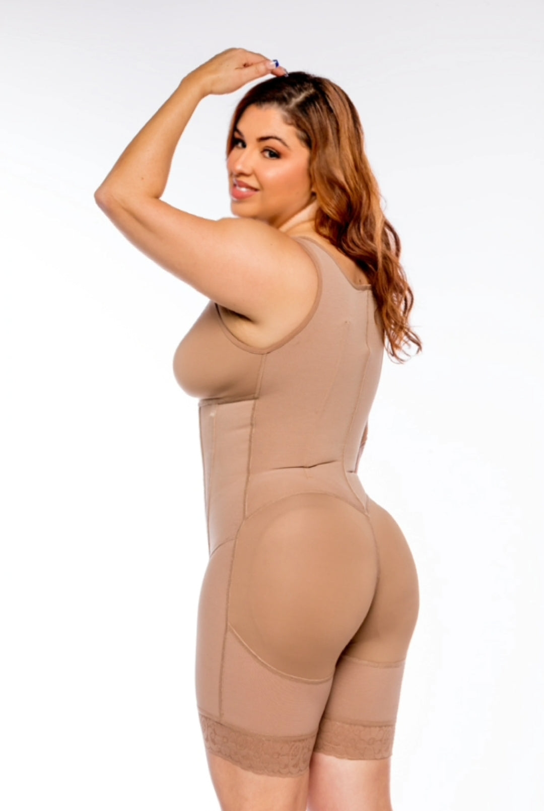 PEANUTBODY Reloj de Arena ROSE Shapewear for Women Buttocks Lift Bodysuit with metal bars Ref. ROSE