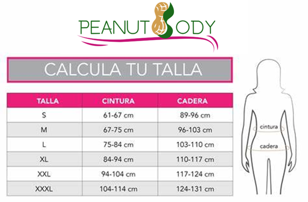 Cinto Feminino PEANUTBODY Ref 13404. Espartilho feminino com fivela na cintura. Shapewear roupa íntima feminina macia conforto senhora compressão